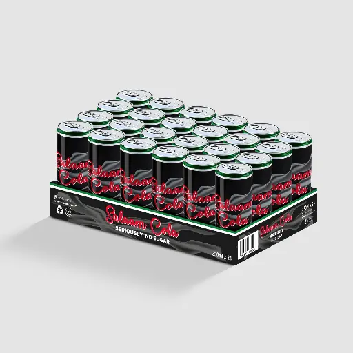 24 PACK - ZERO SUGAR COLA 33CL